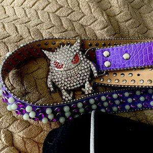 Custom made fashion rhinestone belt